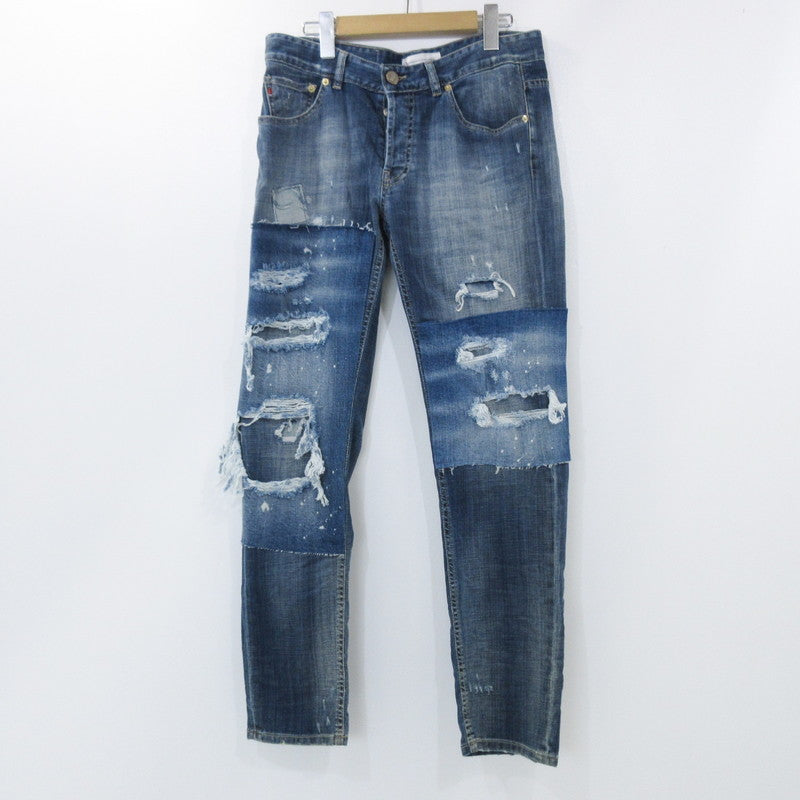 【中古】PREMIUM MOOD DENIM SUPERIOR | プレミアムムードデニムスペリオール PAUL L30 デニムパンツ 910591294177 サイズ:W:32 ブルー