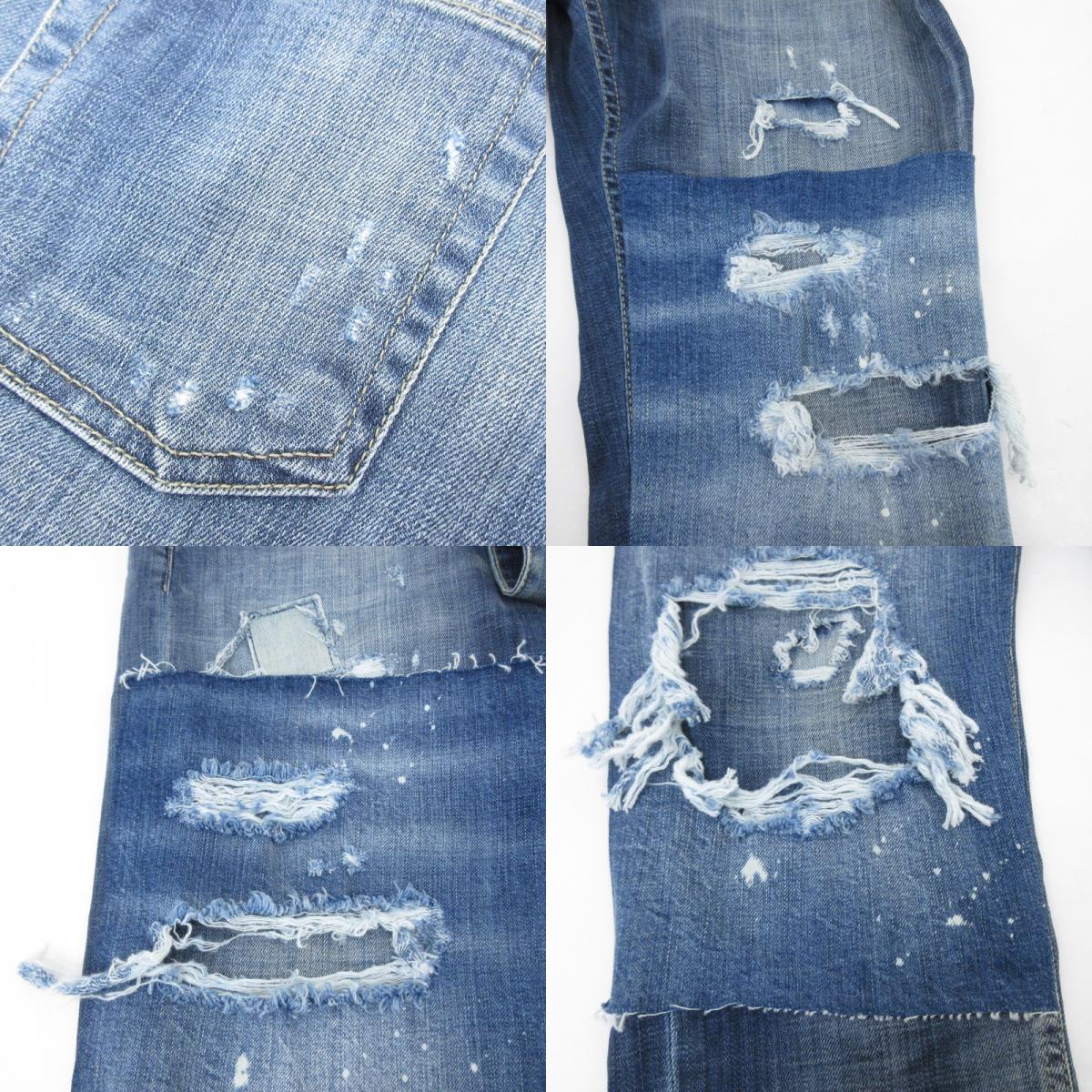 【中古】PREMIUM MOOD DENIM SUPERIOR | プレミアムムードデニムスペリオール PAUL L30 デニムパンツ 910591294177 サイズ:W:32 ブルー