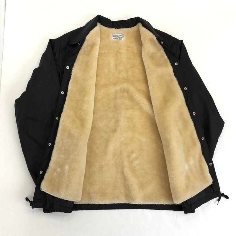 【中古】WACKOMARIA | ワコマリア 天国東京 BOA COACH JACKET TYPE-5 その他アウター 18FW-WMO-BL50 ブラック サイズ：M