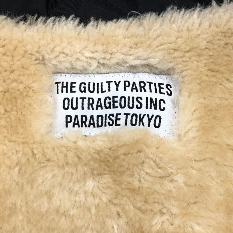 【中古】WACKOMARIA | ワコマリア 天国東京 BOA COACH JACKET TYPE-5 その他アウター 18FW-WMO-BL50 ブラック サイズ：M
