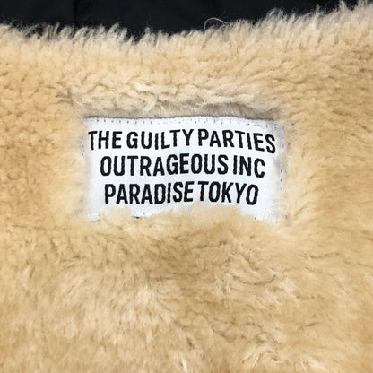 【中古】WACKOMARIA | ワコマリア 天国東京 BOA COACH JACKET TYPE-5 その他アウター 18FW-WMO-BL50 ブラック サイズ：M