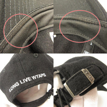 【中古】W)TAPS | ダブルタップス 9Twenty Cap WOPL Flannel キャップ 222NENED-HT02 ブラック
