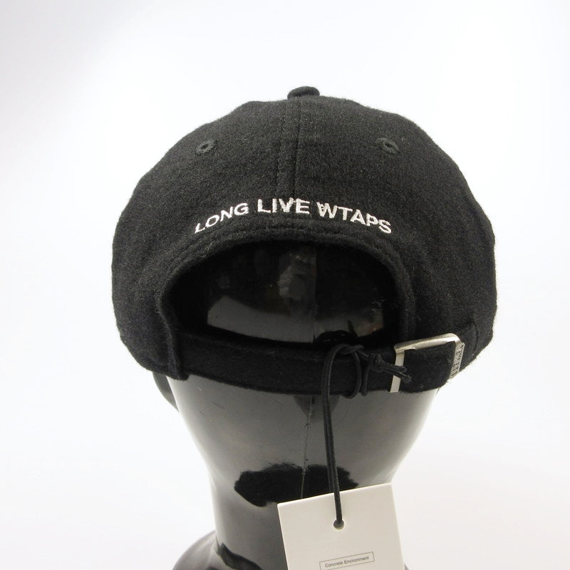 【中古】W)TAPS | ダブルタップス 9Twenty Cap WOPL Flannel キャップ 222NENED-HT02 ブラック