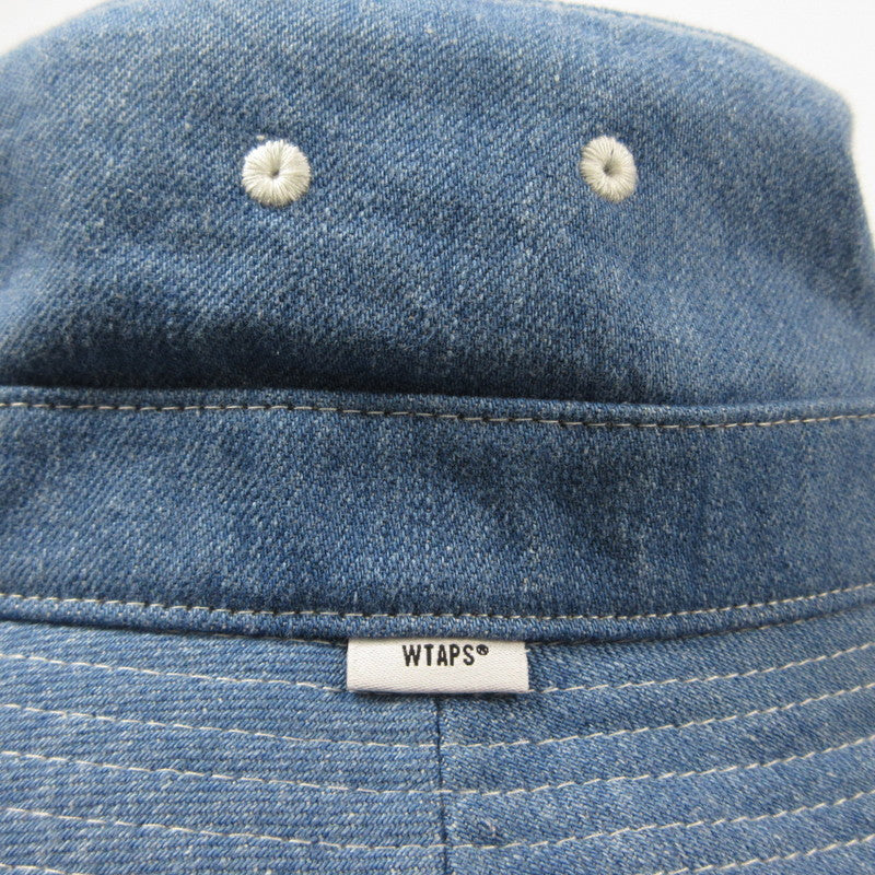 【中古】W)TAPS | ダブルタップス BUCKET 02 HAT ハット 212HCDT-HT19 ブルー