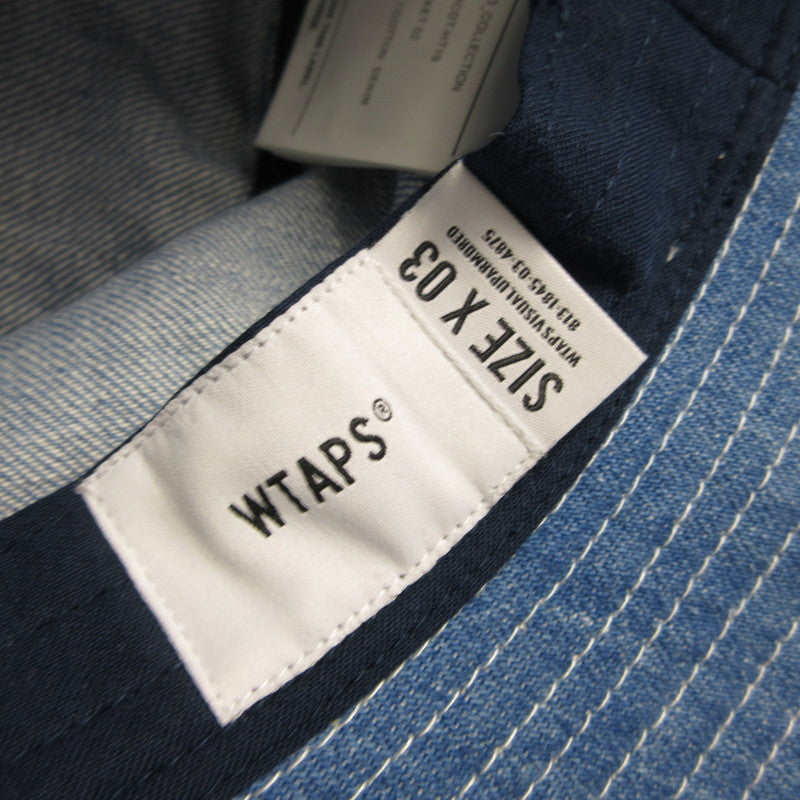 【中古】W)TAPS | ダブルタップス BUCKET 02 HAT ハット 212HCDT-HT19 ブルー