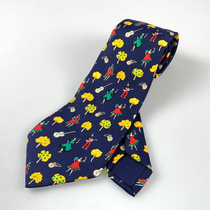 【中古】HERMES | エルメス ネクタイ ブルー