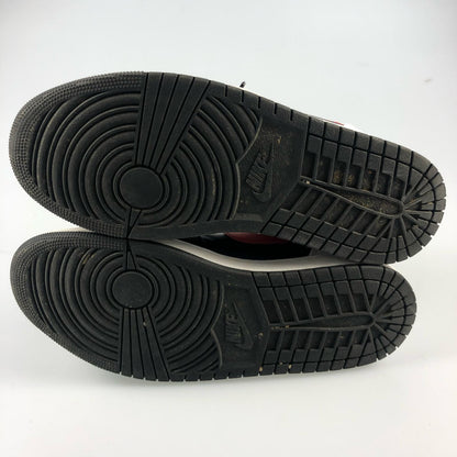 【中古】NIKE | ナイキ AIR JORDAN 1 MID スニーカー 554724-075 ホワイト 28cm