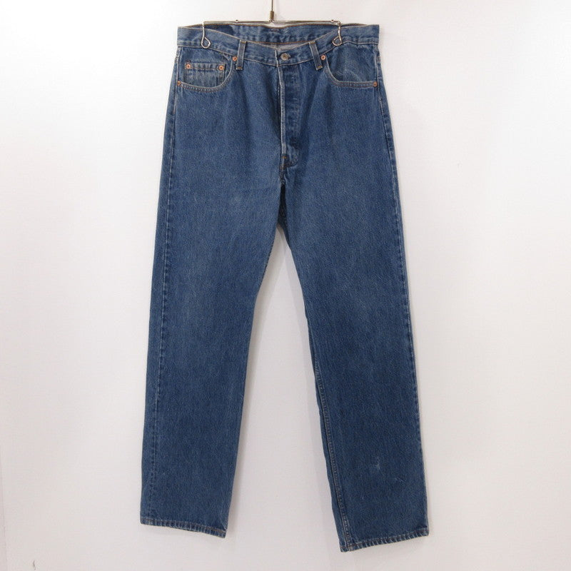 【中古】Levi's | リーバイス 501 デニムパンツ 501-0115 USA製/ボタン裏522 ブルー サイズ：36