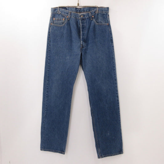 【中古】Levi's | リーバイス 501 デニムパンツ 501-0115 USA製/ボタン裏522 ブルー サイズ：36