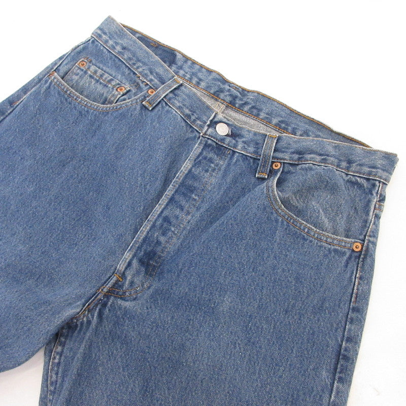 【中古】Levi's | リーバイス 501 デニムパンツ 501-0115 USA製/ボタン裏522 ブルー サイズ：36