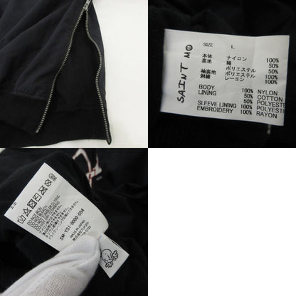 【中古】SAINT MICHAEL | セントマイケルセイントマイケル NYLON PULLOVER/SAINT/BLACK 長袖シャツ SM-YS1-0000-054 ブラック サイズ：L