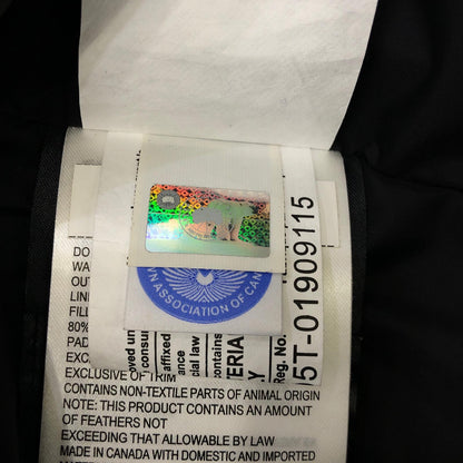 【中古】CANADA GOOSE | カナダグース MACMILLAN PARKA FF ダウンジャケット 3804MA 国内正規品 ブラック サイズ：M