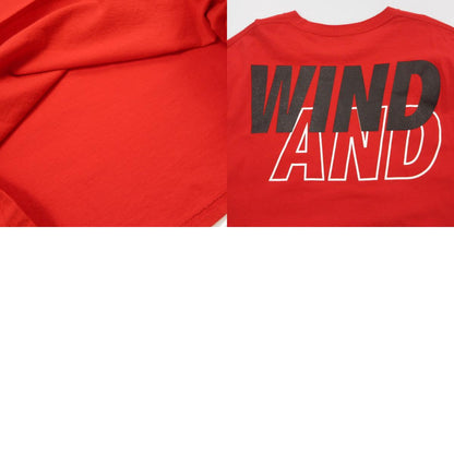 【中古】WIND AND SEA | ウィンダンシーウインダンシー SEA L/S T-SHIRT 長袖Ｔシャツ WDS-SEA-04 レッド サイズ：XL