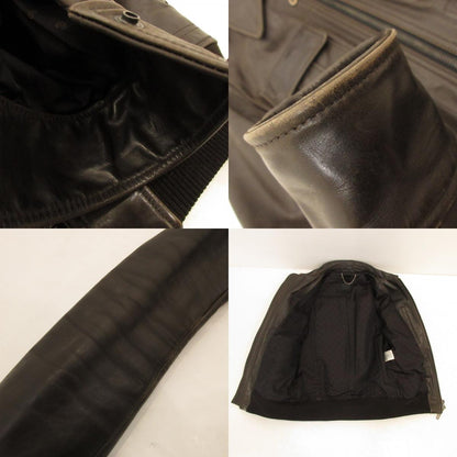 【中古】GalaabenD | ガラアーベント A-2 レザー 87532206-RC-10A ブラウン サイズ：M