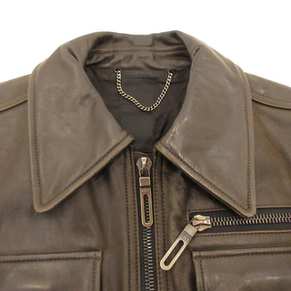 【中古】GalaabenD | ガラアーベント A-2 レザー 87532206-RC-10A ブラウン サイズ：M