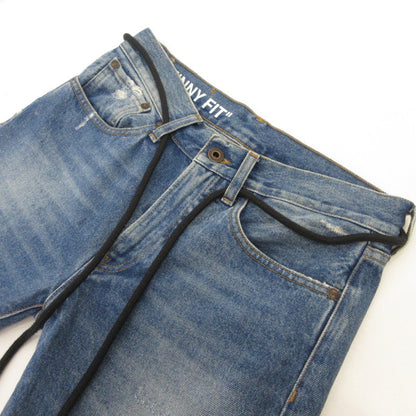 【中古】OFF-WHITE | オフホワイト デニムパンツ OMCE015F17149068 ブルー