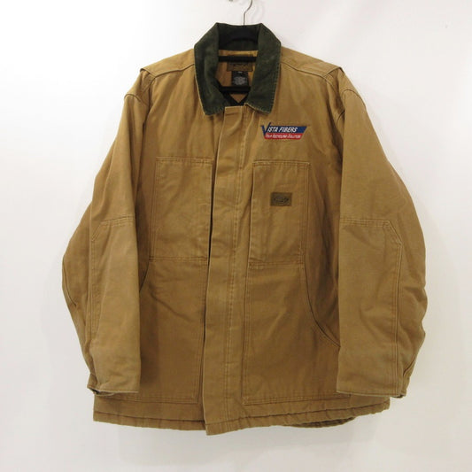 【中古】Dickies | ディッキーズ 企業刺繍ダックデトロイトジャケット その他アウター ブラウン サイズ：XXXL