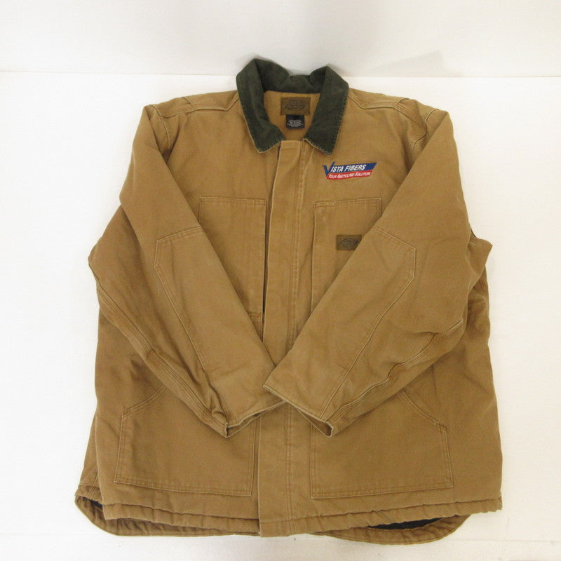 【中古】Dickies | ディッキーズ 企業刺繍ダックデトロイトジャケット その他アウター ブラウン サイズ：XXXL