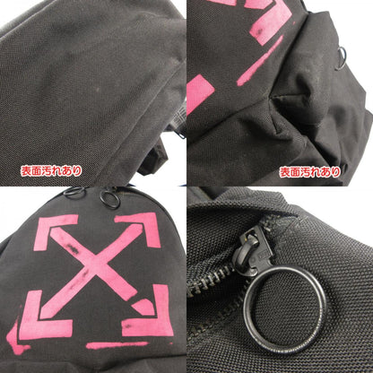 【中古】OFF-WHITE | オフホワイト ARROWS BACKPACK リュック・デイパック OMNB003R19C36024 ブラック