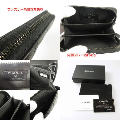 【中古】CHANEL | シャネル マトラッセクラシックジップコインパース コインケース AP0216