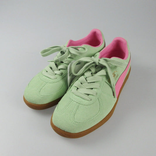 【中古】PUMA | プーマ PALERMO スニーカー 396463-02 ライトグリーン 27cm