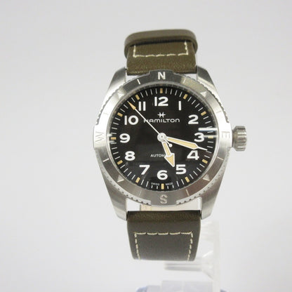 【中古】HAMILTON | ハミルトン カーキフィールド Expedition Auto 腕時計 H70225830 日差+12秒 シルバー