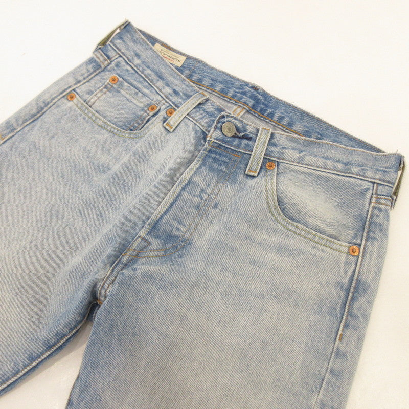 【中古】Levi's | リーバイス ORIGINAL Z1543 LIGHT INDIGO STONEWASH デニムパンツ 00501-3346 ビッグE ブルー サイズ：28
