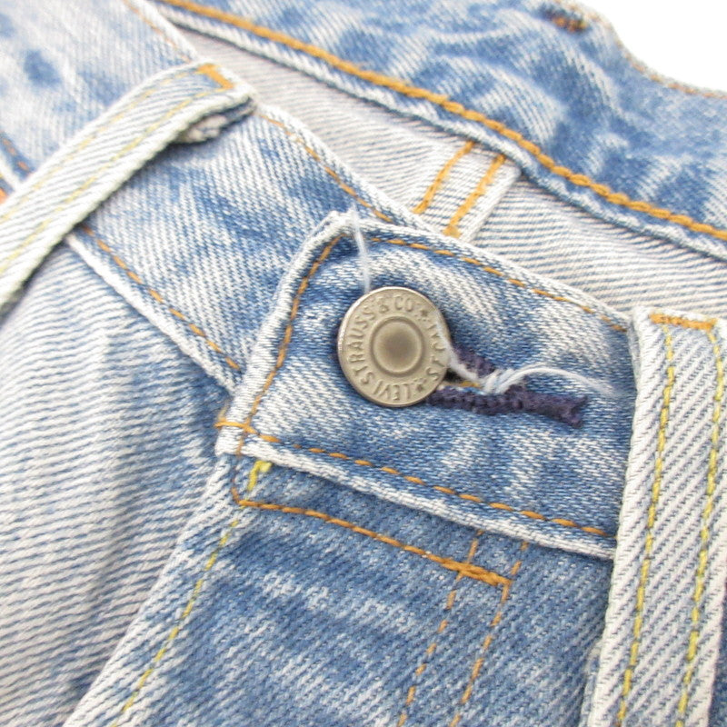 【中古】Levi's | リーバイス ORIGINAL Z1543 LIGHT INDIGO STONEWASH デニムパンツ 00501-3346 ビッグE ブルー サイズ：28