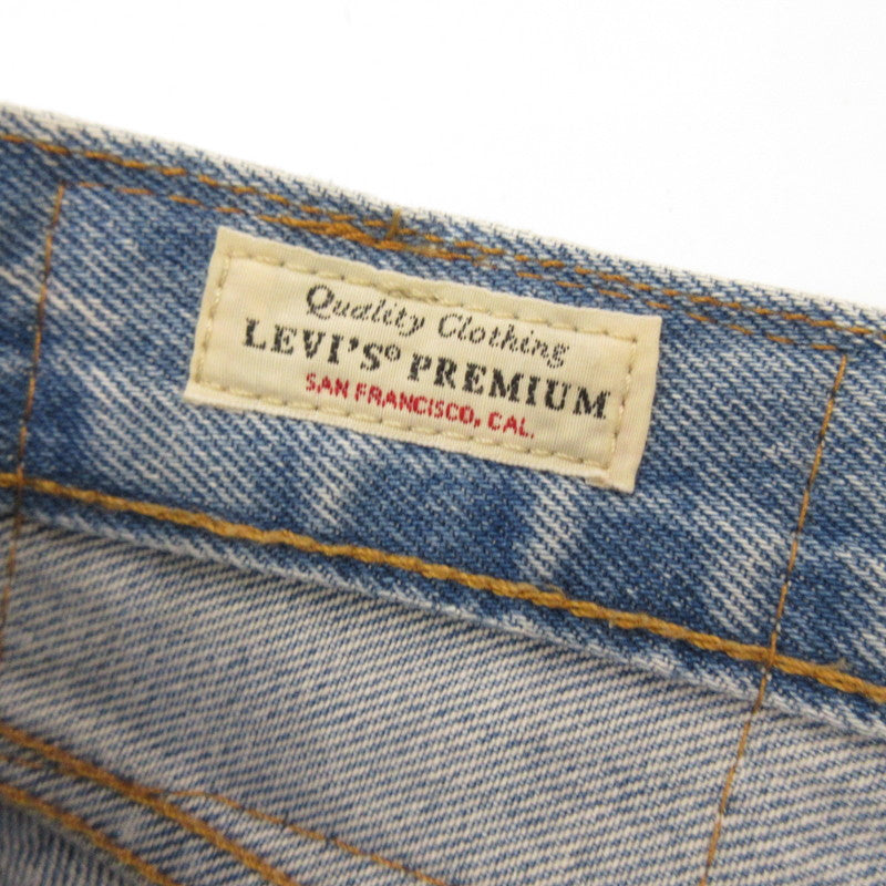 【中古】Levi's | リーバイス ORIGINAL Z1543 LIGHT INDIGO STONEWASH デニムパンツ 00501-3346 ビッグE ブルー サイズ：28