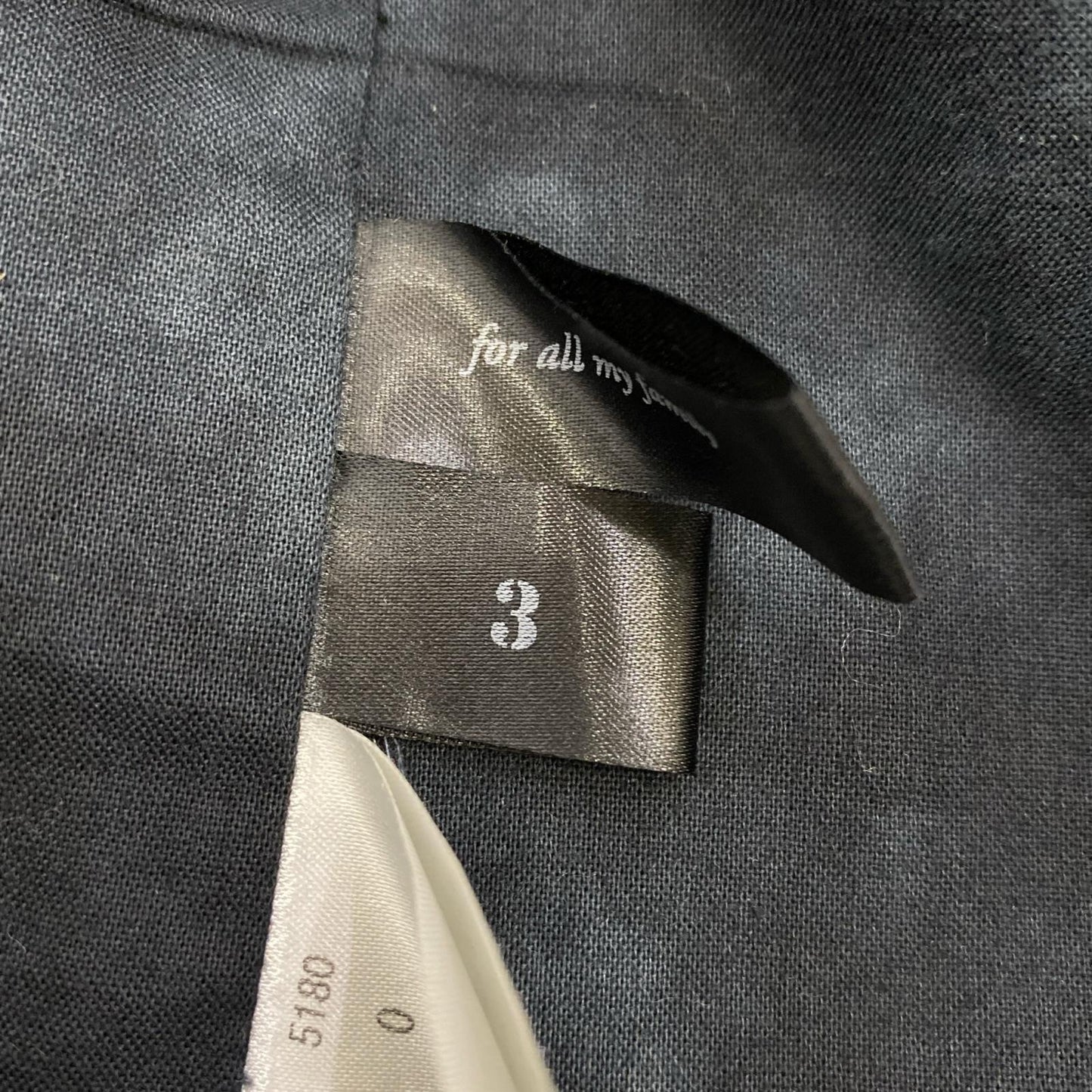 【中古】 オイルドステアレザーコート レザー 5180 2015A/W ブラック