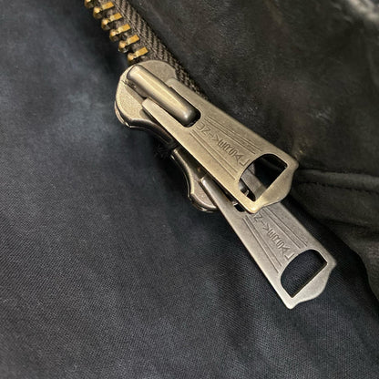 【中古】 オイルドステアレザーコート レザー 5180 2015A/W ブラック