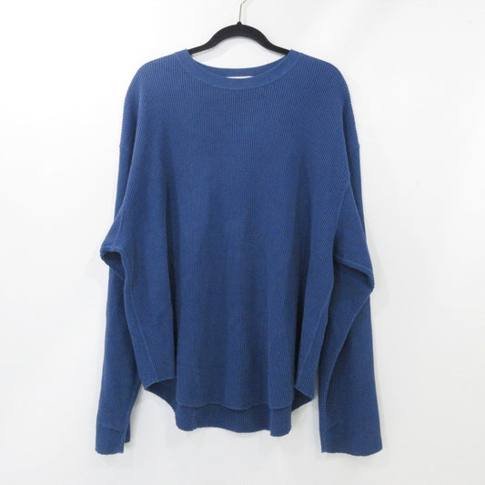 【中古】UNUSED | アンユーズド Long Sleeve Thermal T-shirt/Over size 長袖Ｔシャツ US2452 ブルー サイズ：2