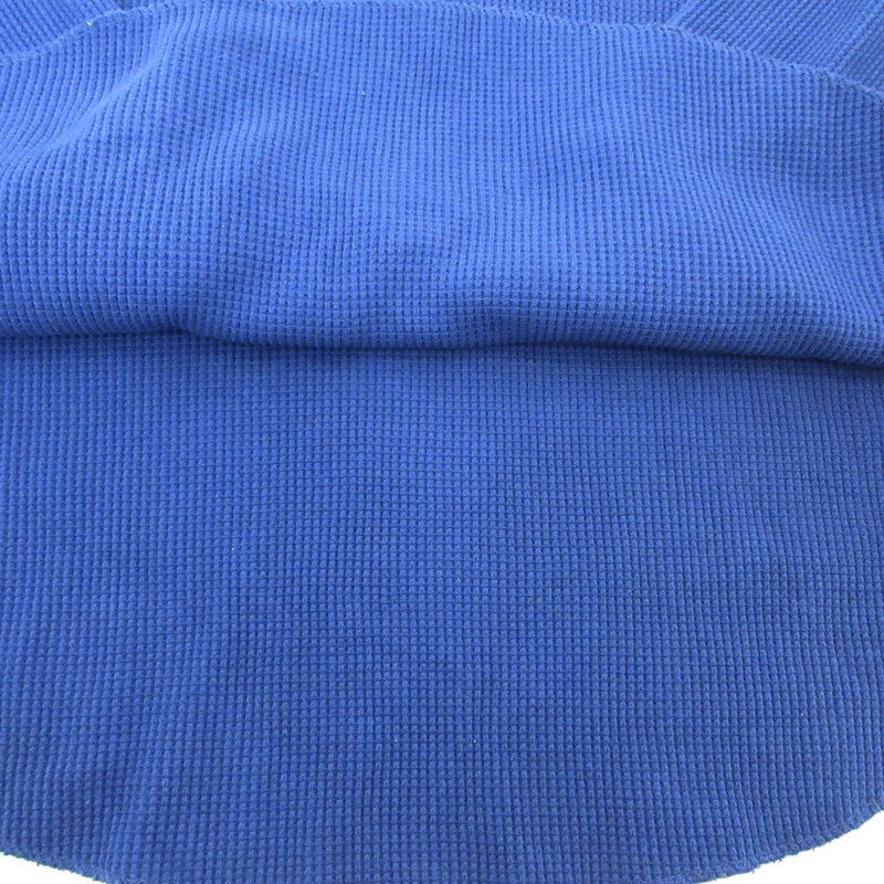 【中古】UNUSED | アンユーズド Long Sleeve Thermal T-shirt/Over size 長袖Ｔシャツ US2452 ブルー サイズ：2