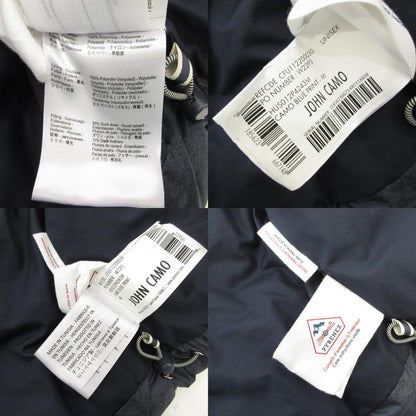 【中古】Pyrenex | ピレネックス CAMO BLUE PRINT ダウンベスト HUS012 ネイビー サイズ：M