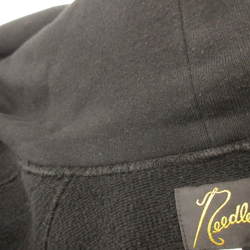 【中古】Needles | ニードルス ZIPPED TRACK HOODY - COTTON JERSEY (EXCLUSIVE) パーカー OT1586 ブラック サイズ：M