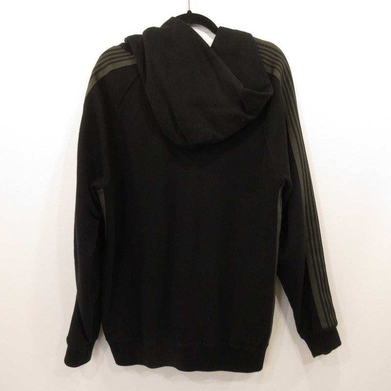 【中古】Needles | ニードルス ZIPPED TRACK HOODY - COTTON JERSEY (EXCLUSIVE) パーカー OT1586 ブラック サイズ：M