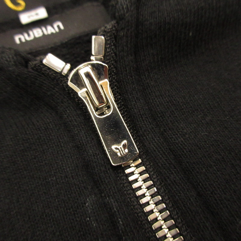 【中古】Needles | ニードルス ZIPPED TRACK HOODY - COTTON JERSEY (EXCLUSIVE) パーカー OT1586 ブラック サイズ：M