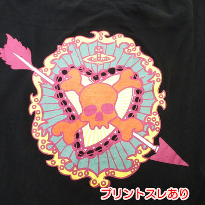 【中古】Vivienne Westwood Red Label | ヴィヴィアンウエストウッド レッドレーベル スカルプリント ワンピース 357-01-57030 ブラック サイズ：2
