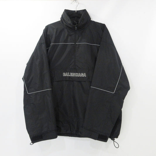 【中古】BALENCIAGA | バレンシアガ ナイロンジャケット 556229 TYD33 年式:2019S/S ブラック サイズ：46