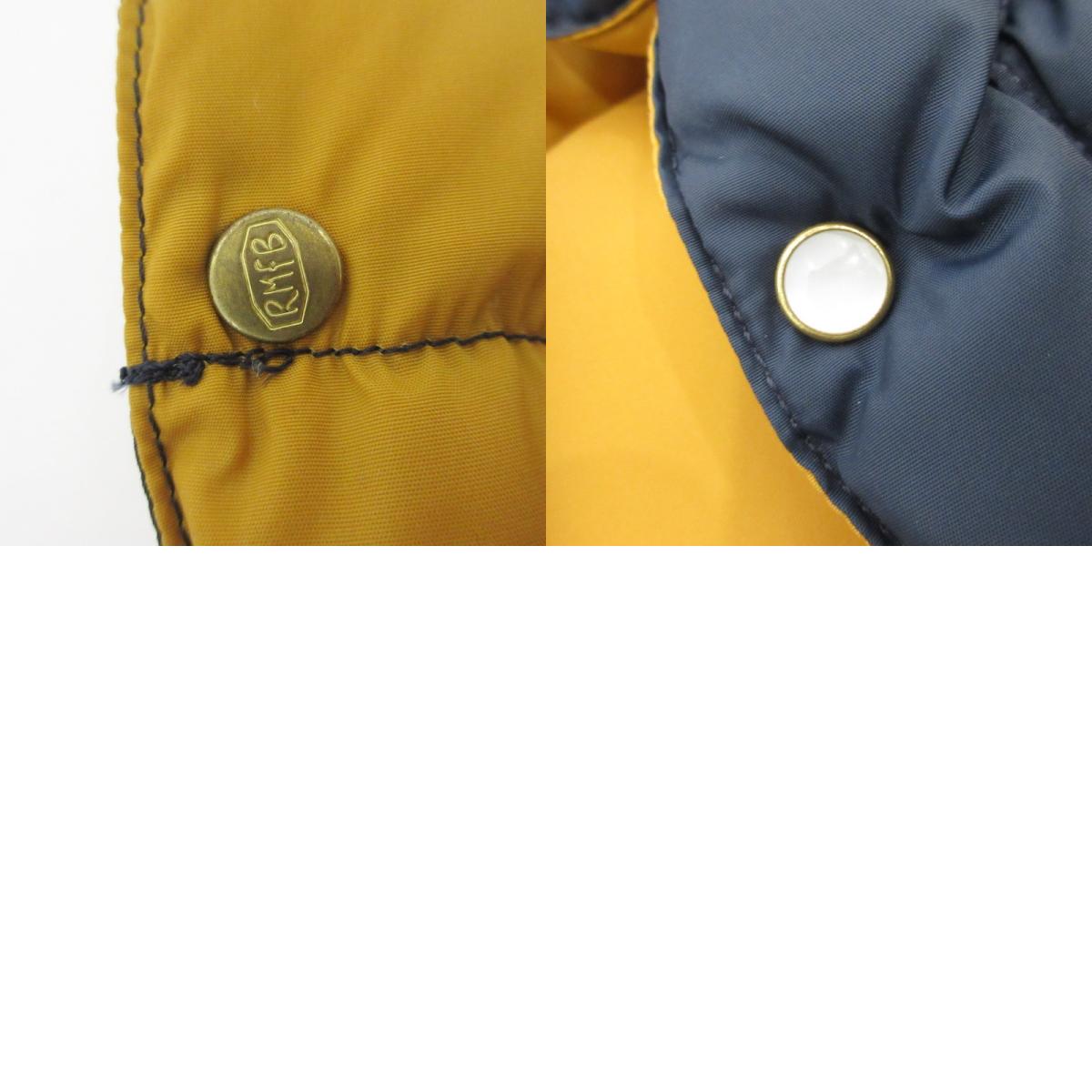 【中古】Rocky Mountain FeatherBed | ロッキーマウンテンフェザーベッド CHRISTY VEST ダウンベスト 450-502-02 ネイビー サイズ：36