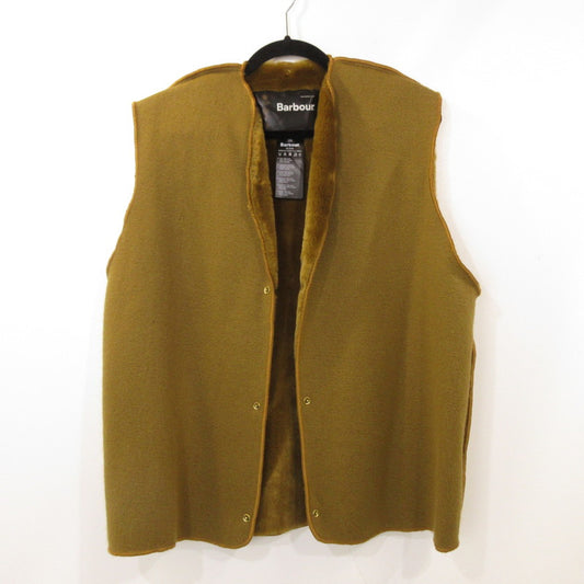 【中古】Barbour | バーブァー warm pile lining ベスト MLI0003 ブラウン サイズ：36