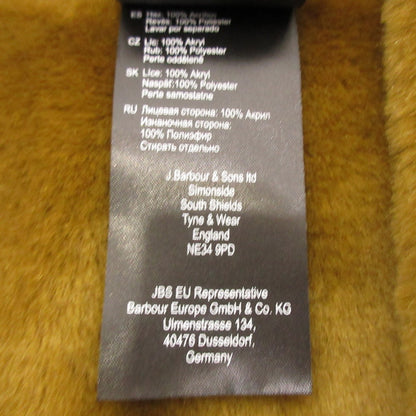 【中古】Barbour | バーブァー warm pile lining ベスト MLI0003 ブラウン サイズ：36