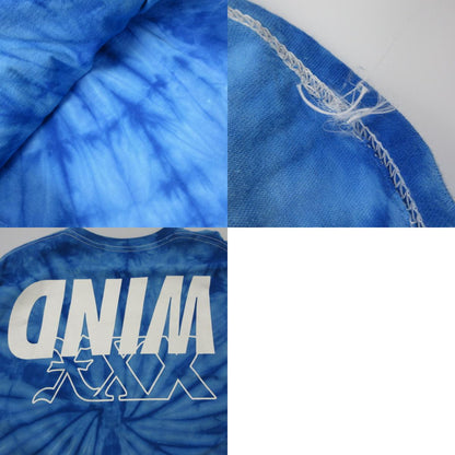 【中古】WIND AND SEA | ウィンダンシーウインダンシー TIE-DYE L/S T-shirt 長袖Ｔシャツ ブルー