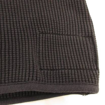 【中古】 WAFFLE CREW NECK 長袖Ｔシャツ ブラック サイズ：L
