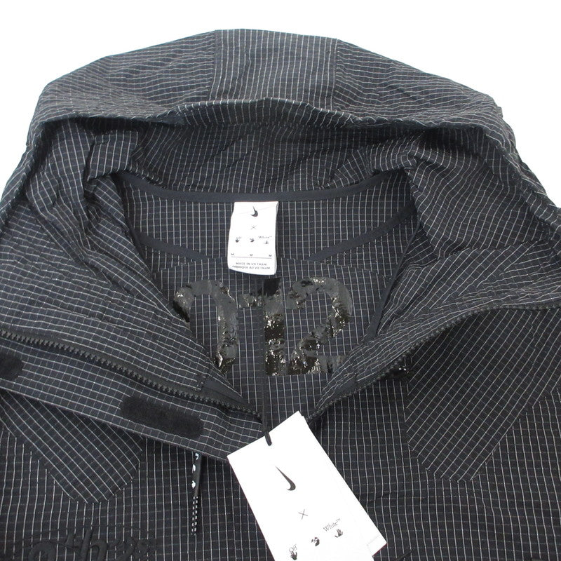 【中古】OFF-WHITE | オフホワイト AS M NRG MC ANORAK ナイロンジャケット DV4451-010 ブラック サイズ：M