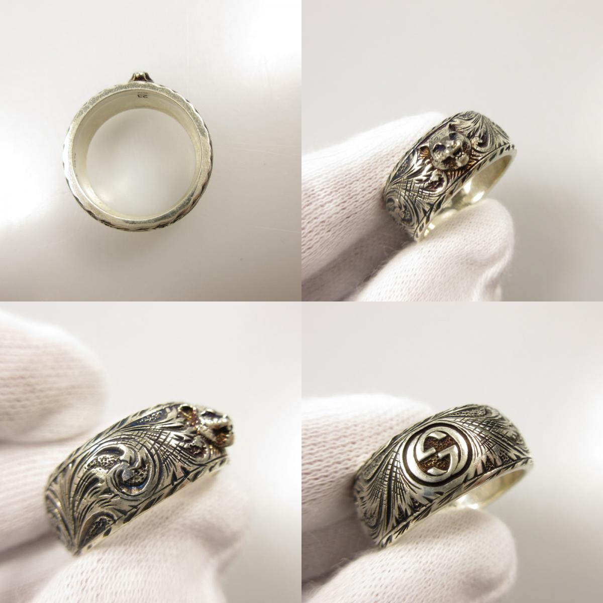 【中古】GUCCI | グッチ キャットヘッド リング・指輪 433571