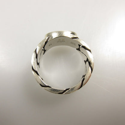 【中古】GUCCI | グッチ インターロッキングGエナメル リング・指輪 701612