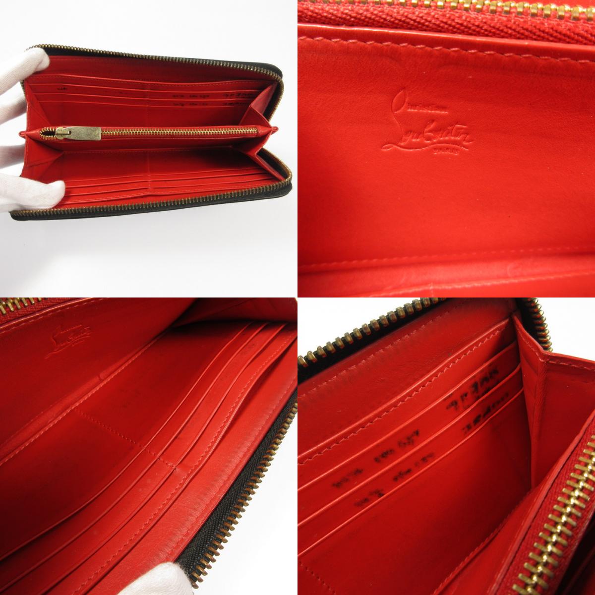 【中古】Christian Louboutin | クリスチャンルブタン PANETTONE WALLET NV CALF 長財布 1185061