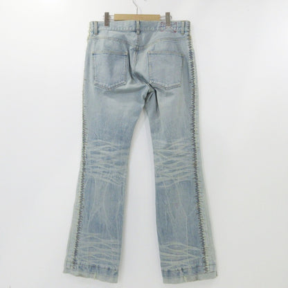 【中古】 DB FLARE JEANS デニムパンツ ブルー サイズ：34