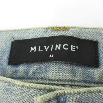 【中古】 DB FLARE JEANS デニムパンツ ブルー サイズ：34
